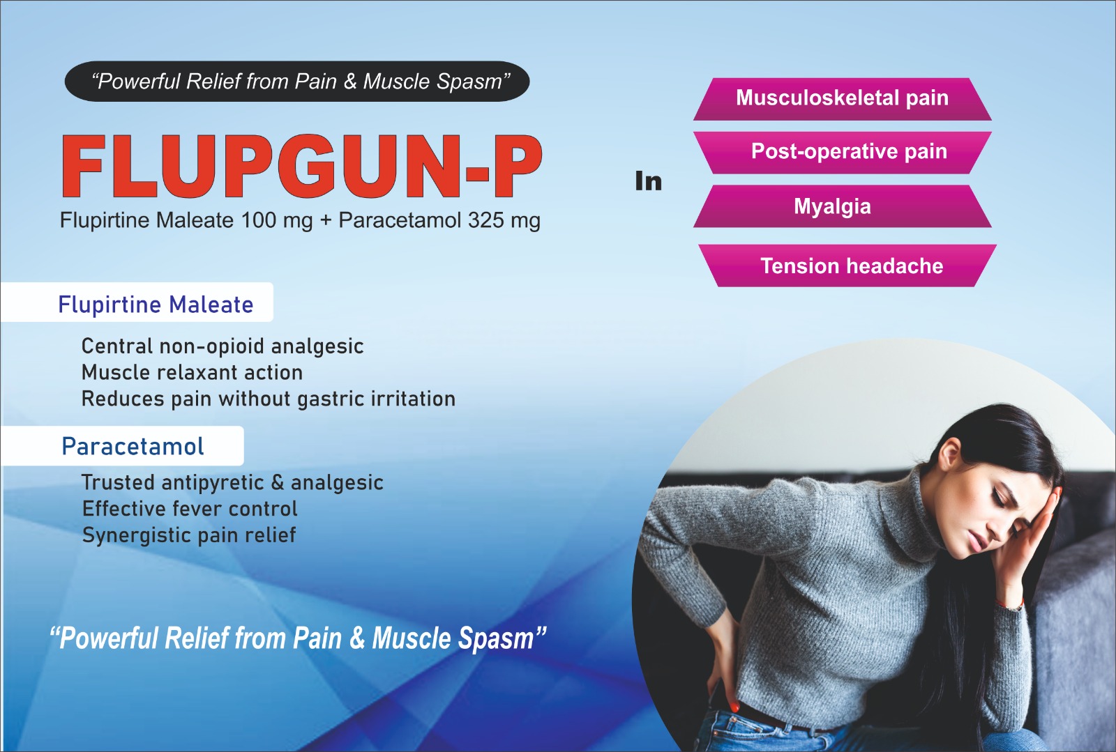 FLUPGUN-P promotional visual